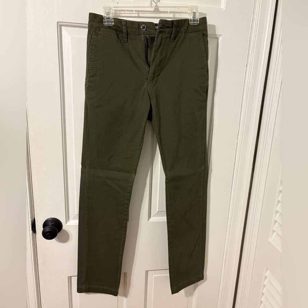 Goodfellow & Co Men's Slim Fit Forest Green Chinos